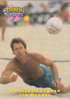 1992 Beach Sports #54 Volleyball Legend Jim Menges Front